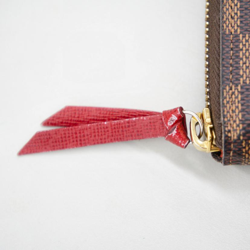 LV/ポルトフォイユ・クレマンス/ダミエ/スリーズ/N60534//CA4***/Bランク/06