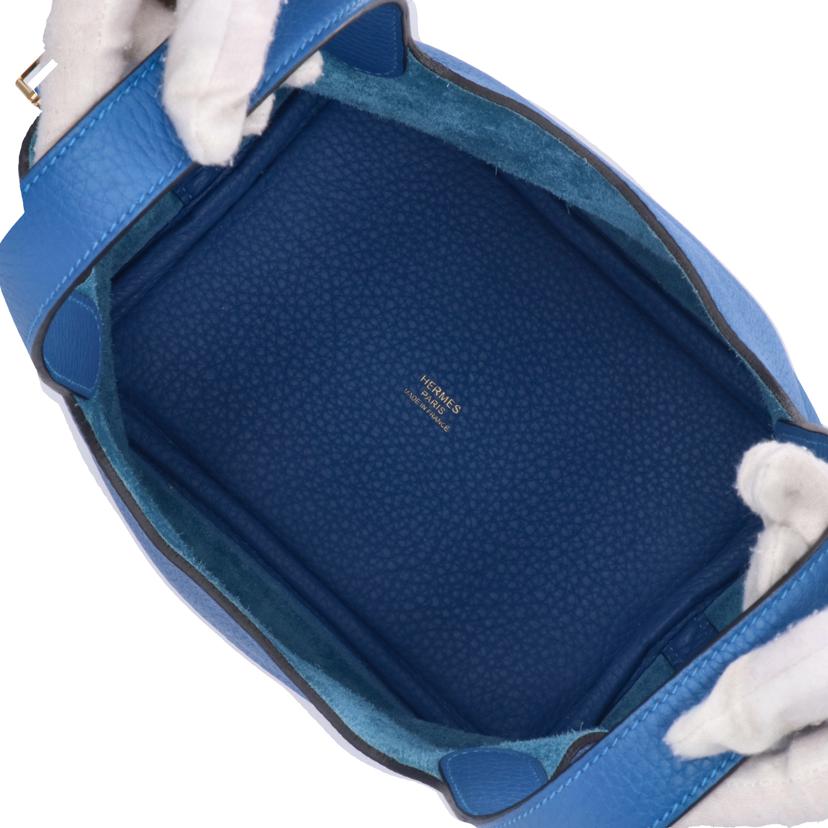 HERMES エルメス/ピコタンロックPM ブルー//Y(2*****/Aランク/38