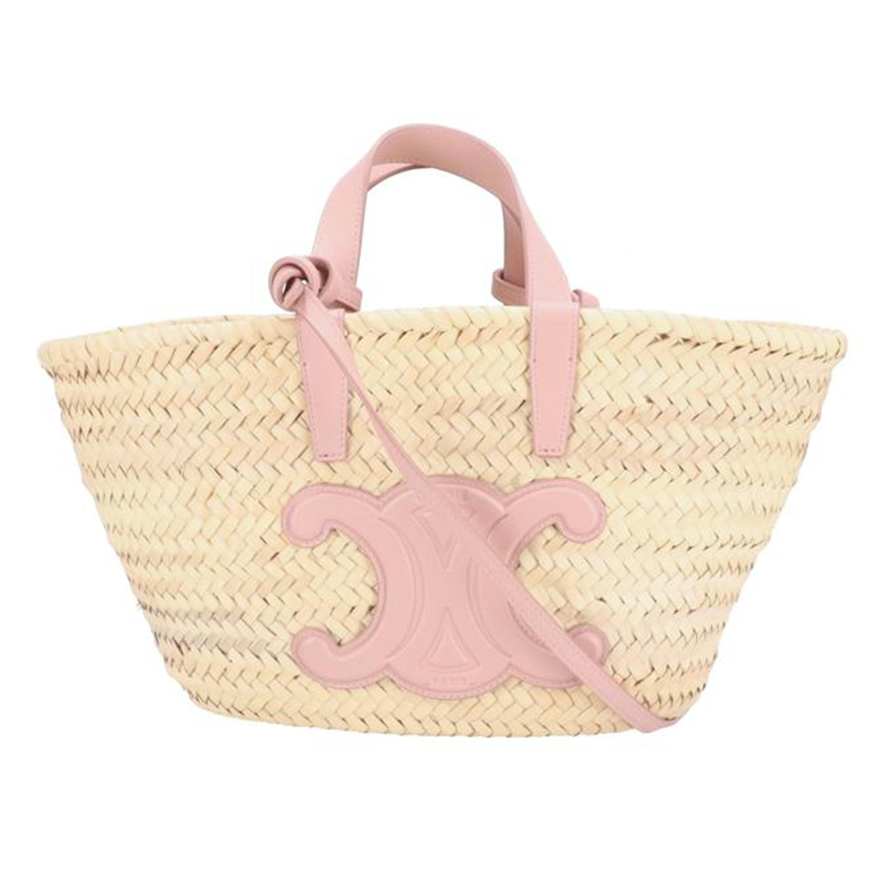 CELINE セリーヌ/ティーントリオンフ クラシックパニエ/2WAYカゴバッグ//ABランク/18