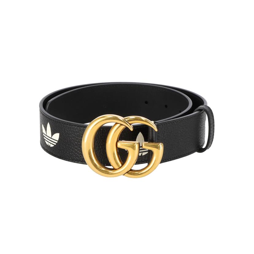 25/GUCCI グッチ/◇グッチ×アディダスコラボ ダブルGベルト/406831//65~****/Aランク/75