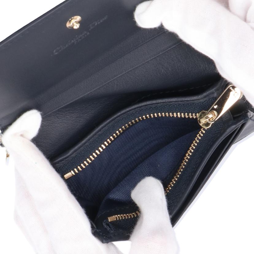 C.Dior ディオール/ネイチャーバレエ/レディディオールコンパクトウォレット//43-********/Sランク/38