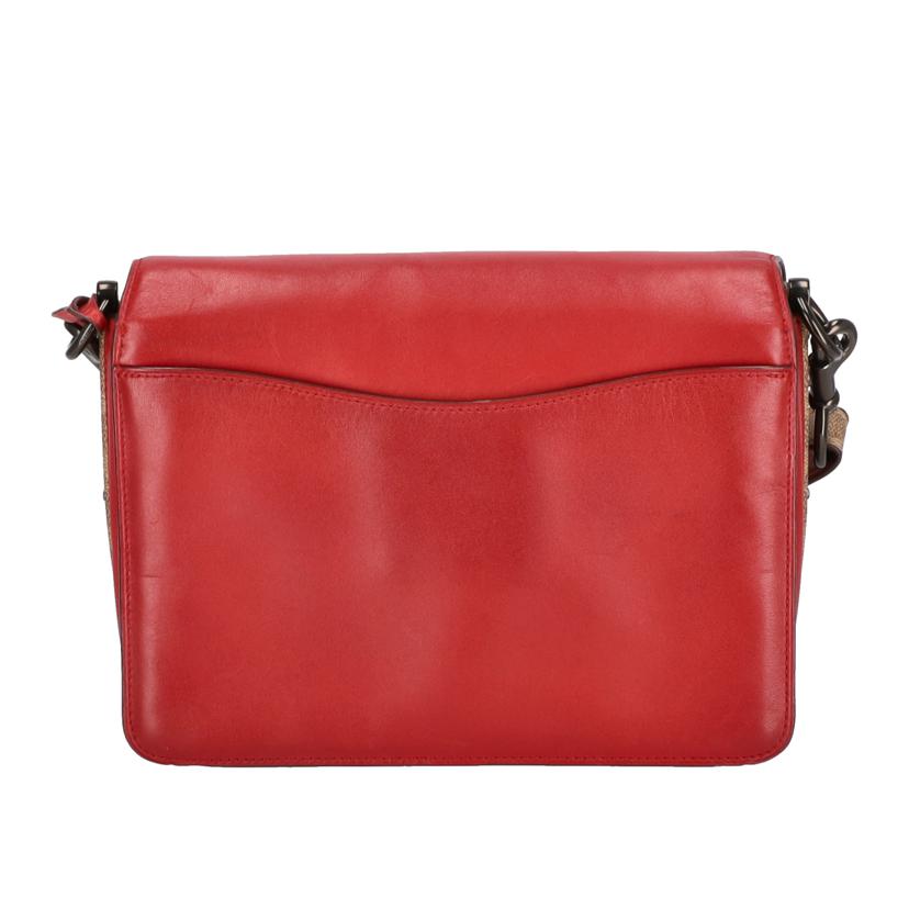 COACH コーチ/シグネチャー レッド ショルダーバッグ/76046//ABランク/70