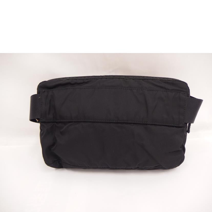 PRADA プラダ/ウエストポーチ/ナイロン/ブラック//Bランク/82
