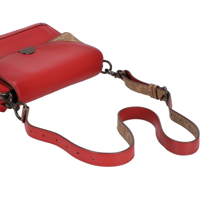 COACH コーチ/シグネチャー レッド ショルダーバッグ/76046//ABランク/70