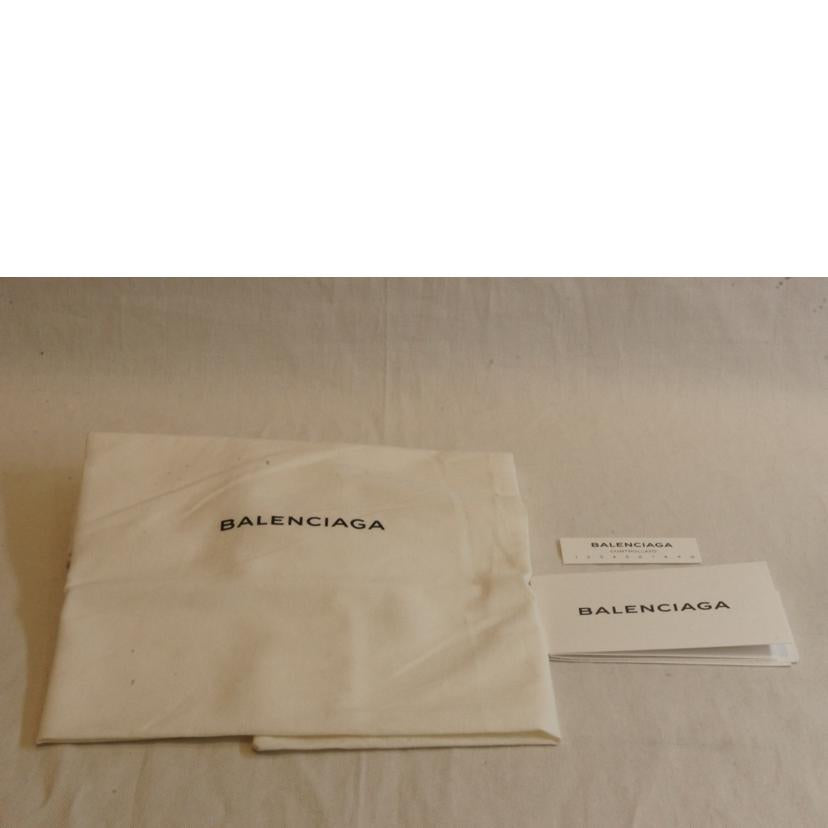 BALENCIAGA バレンシアガ/ネイビークリップクラッチバッグ/420407//Aランク/92