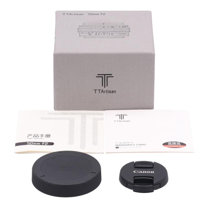 TTArtisan 銘匠光学 /交換レンズ/50mm RF/F5020-B-RF//850609832/ABランク/64