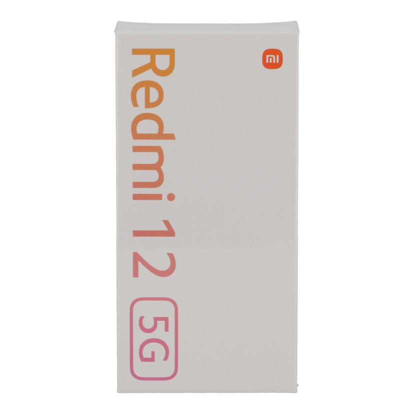 Xiaomi SoftBank シャオミ /スマートフォン/Redmi 12 5G スカイブルー 未使用/A401XM//55872/Y4RN01992/Sランク/85