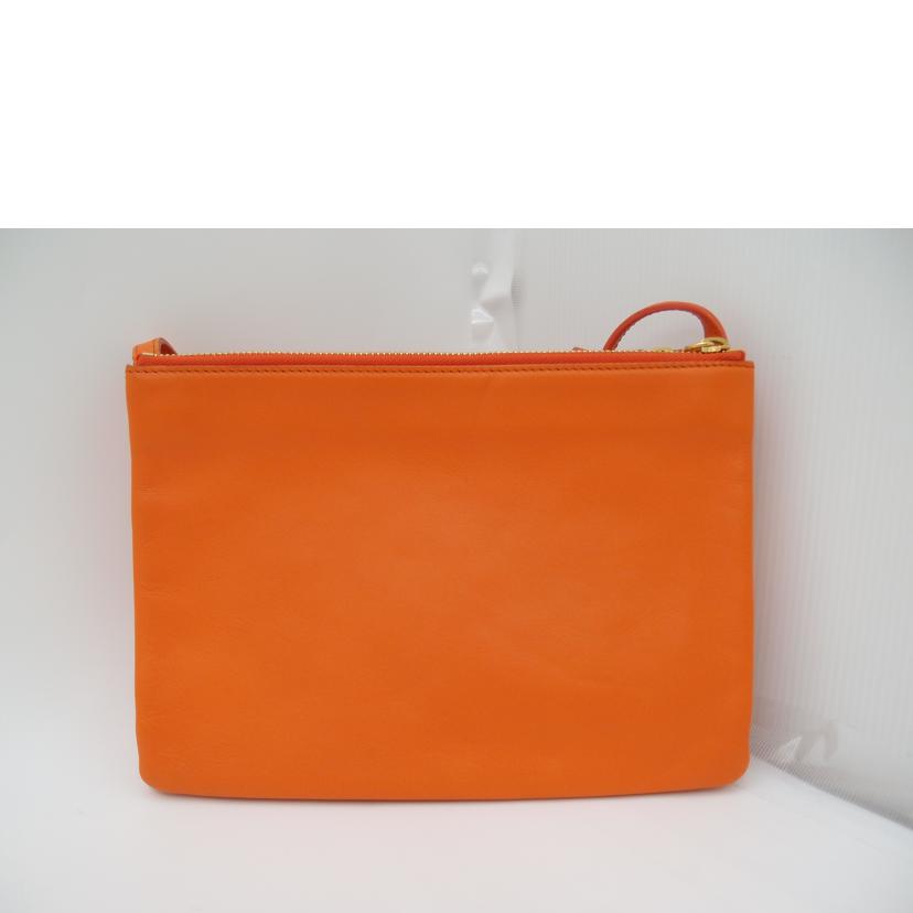 CELINE セリーヌ/トリオラージショルダー/オレンジ//CU-****/Aランク/69