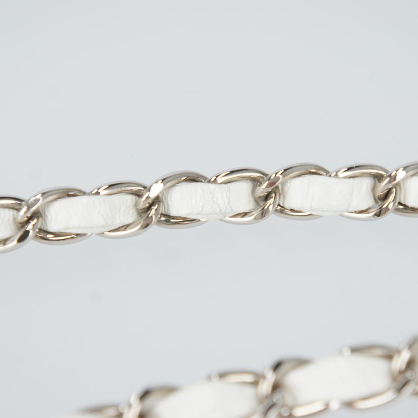 CHANEL シャネル/ミニマトラッセ White//Gカー*****/ABランク/38