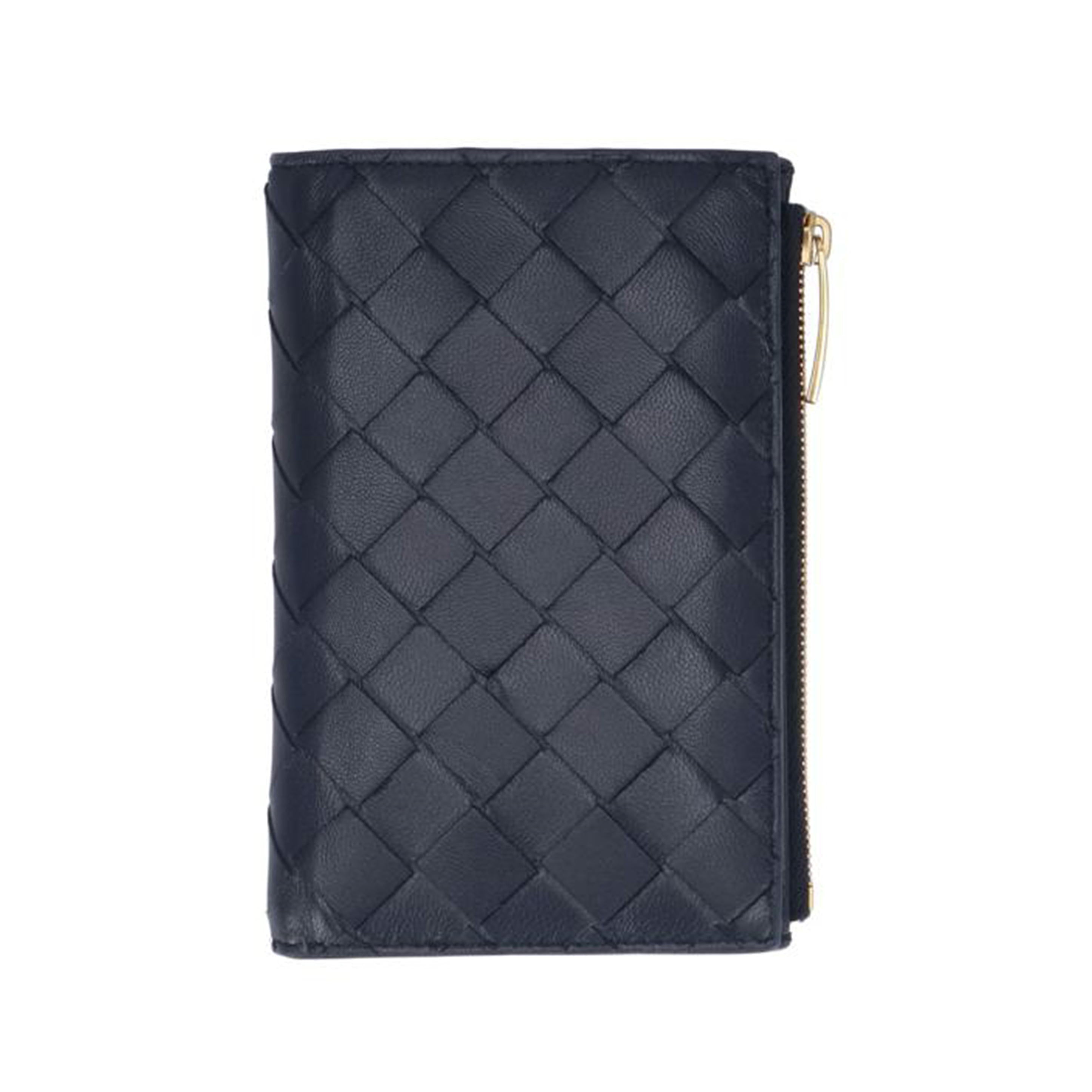 BOTTEGA VENETA/イントレチャートミディアム2つ折り財布//A00*******/Aランク/85