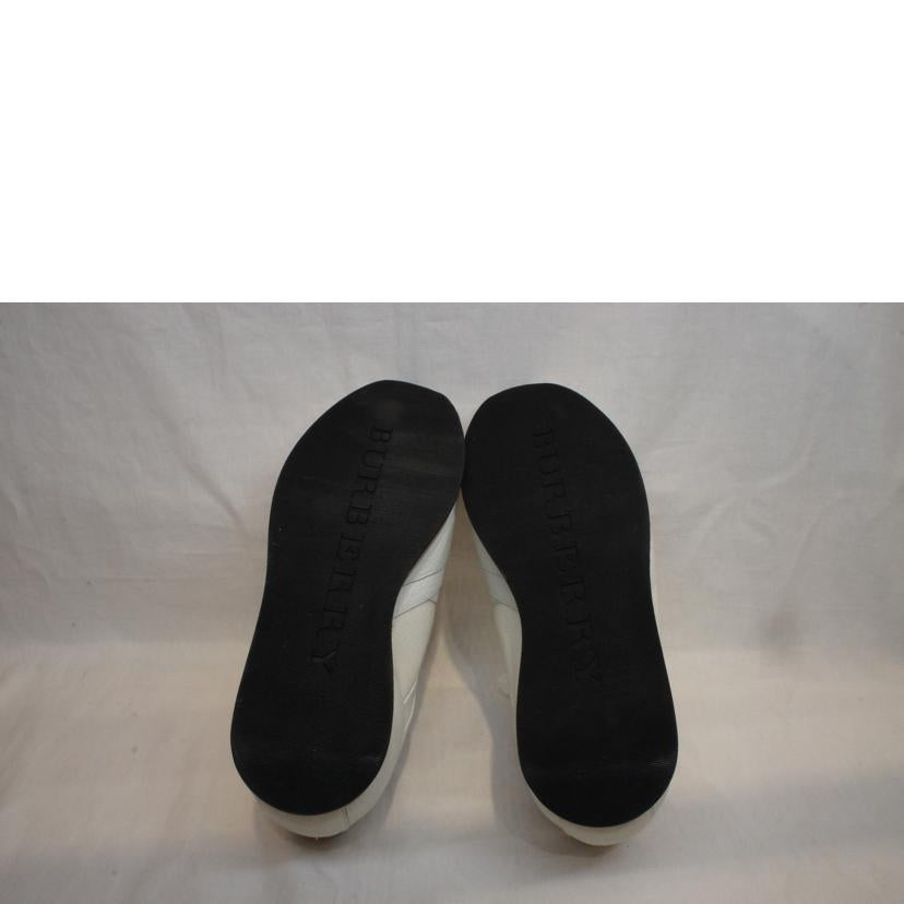 BURBERRY バーバリー/ホワイトローカットスニーカー//Aランク/92