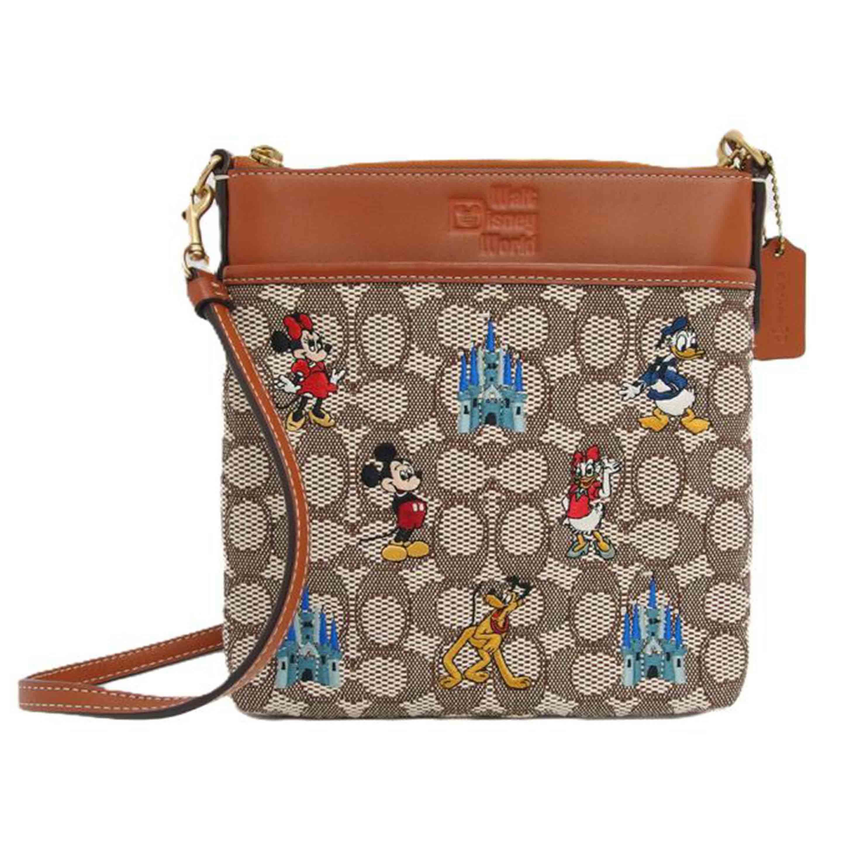 COACH コーチ/50周年記念ディズニーコラボ/ショルダーバッグ/C8575//A22**/Aランク/18