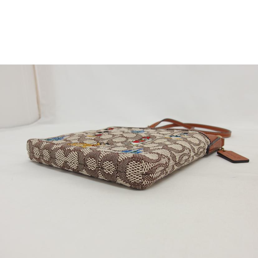 COACH コーチ/50周年記念ディズニーコラボ/ショルダーバッグ/C8575//A22**/Aランク/18