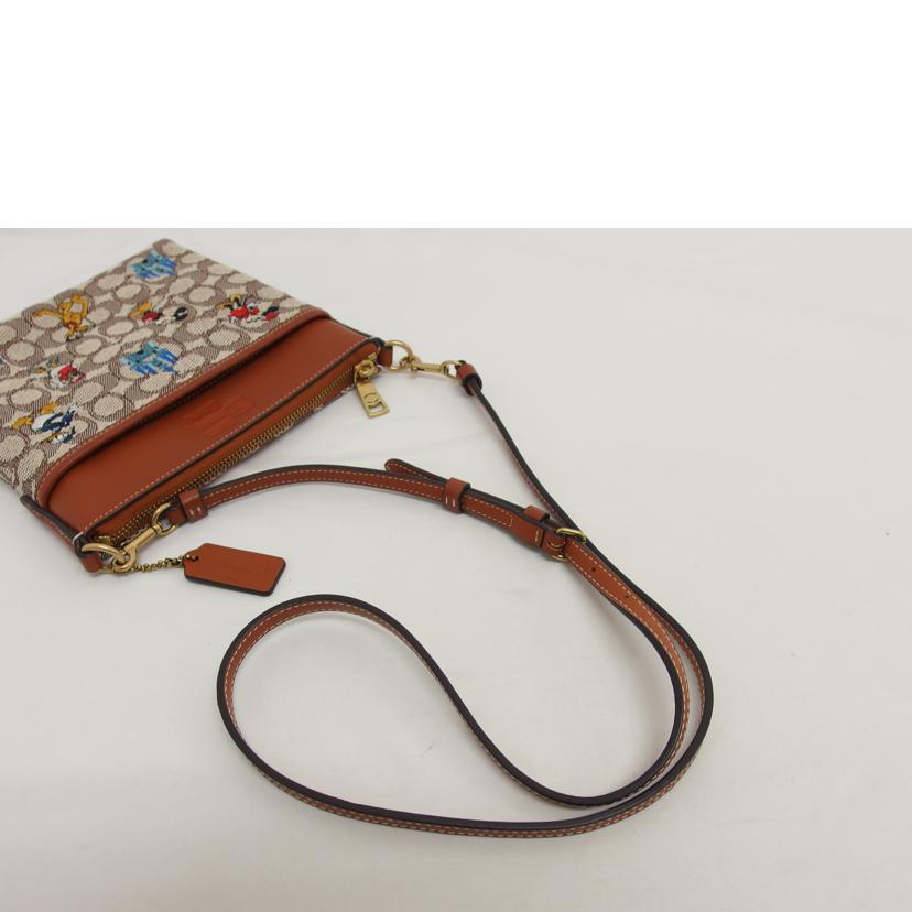 COACH コーチ/50周年記念ディズニーコラボ/ショルダーバッグ/C8575//A22**/Aランク/18