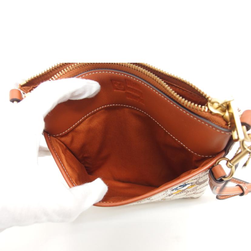 COACH コーチ/50周年記念ディズニーコラボ/ショルダーバッグ/C8575//A22**/Aランク/18