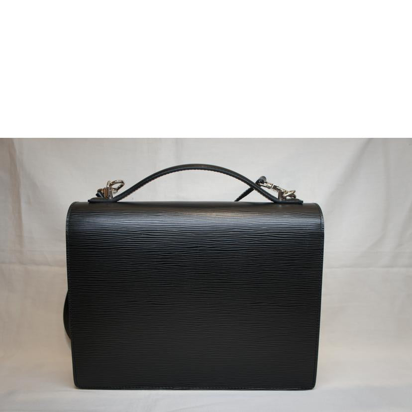 LV ルイヴィトン/モンソー/エピ/ノワール/M52122//SR0***/Aランク/92