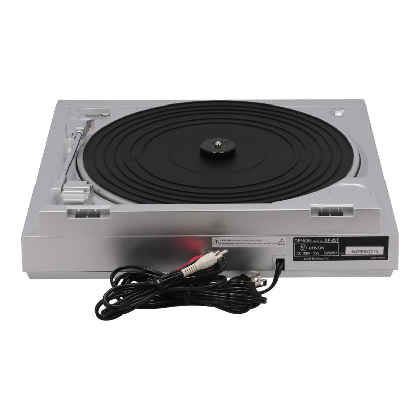 DENON デノン/レコードプレーヤー/DP-29F//5076900713/Bランク/62