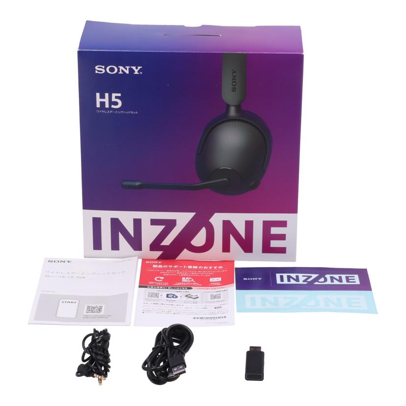 SONY ソニー /ワイヤレスゲーミングヘッドセット/INZONE H5/WH-G500//S012009396F/ABランク/70
