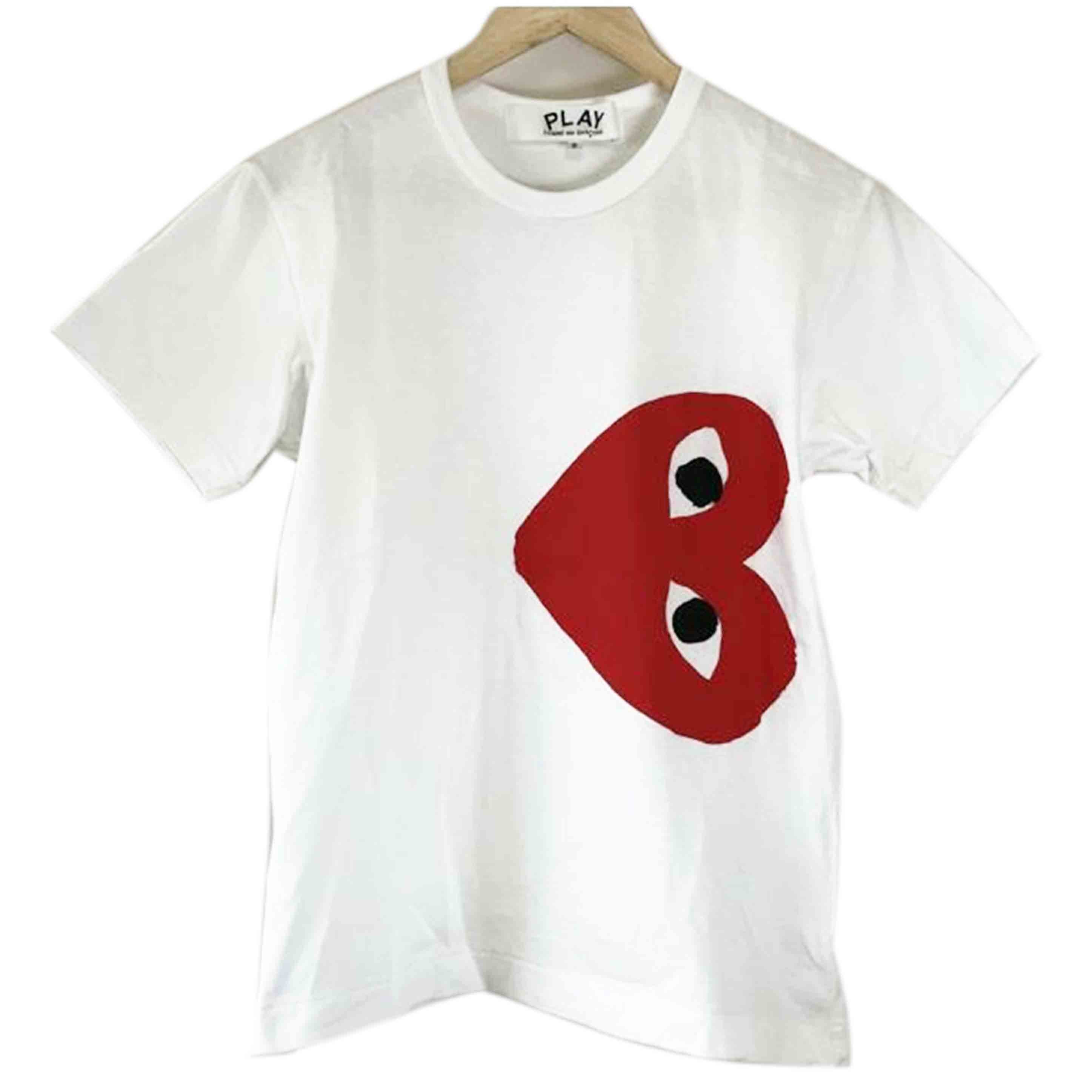 PLAY COMME des GARCONS プレイコムデギャルソン/SIDEWAYS HEART TEE/AX-T345//ABランク/51