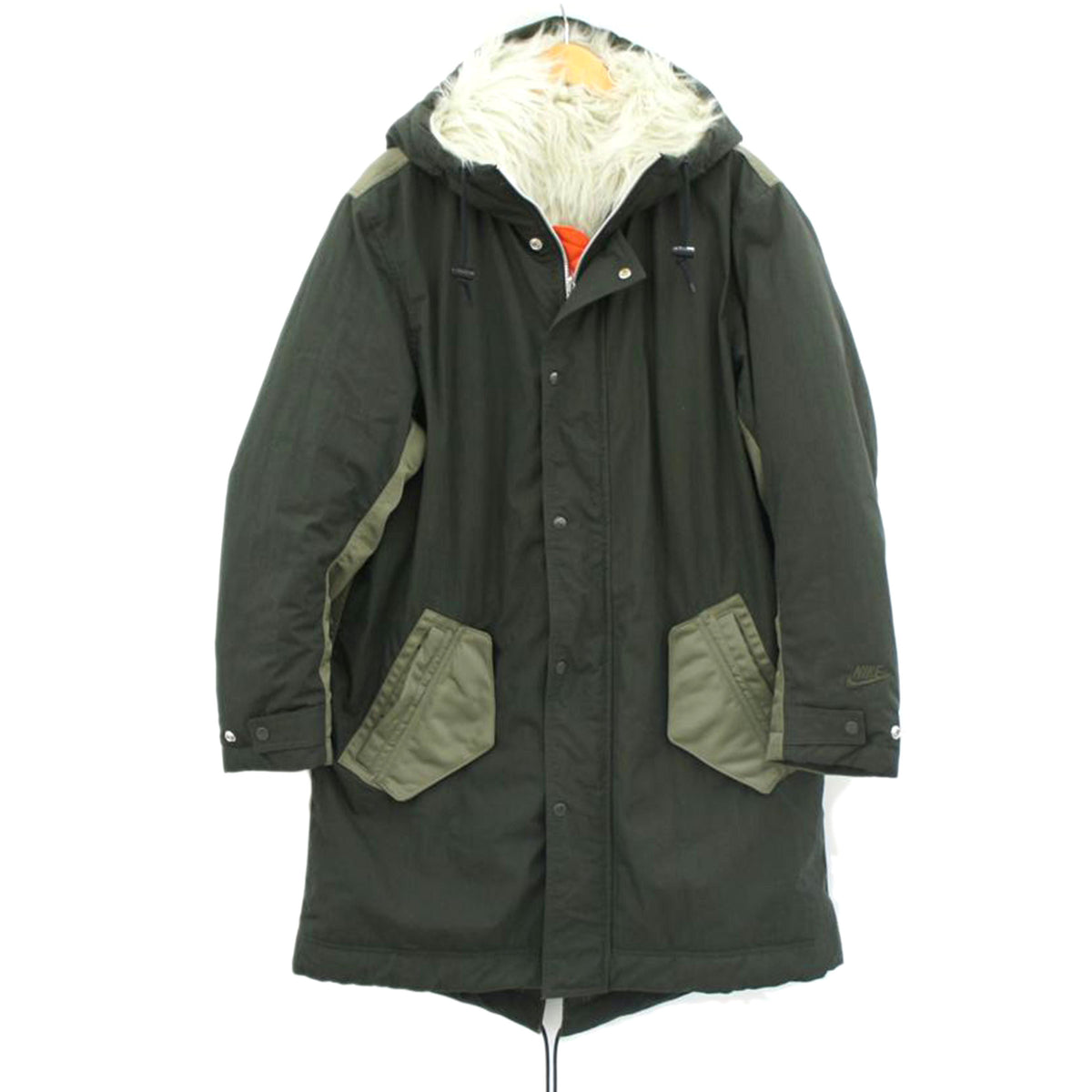 NIKE ナイキ/リバーシブル中綿ファーフィッシュテールコート/モズコート/DD6776-355//サイズ XL/Bランク/05