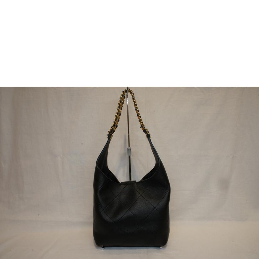 CHANEL シャネル/ホーボーカーフスキンチェーンワンショルダー/AS5410//P7K*****/Aランク/92