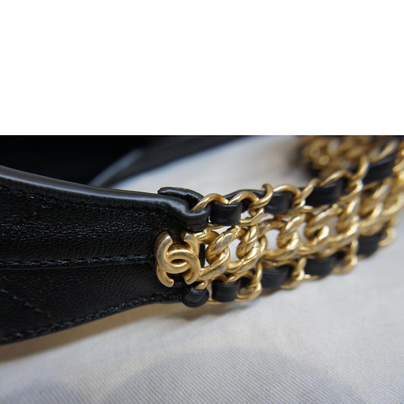CHANEL シャネル/ホーボーカーフスキンチェーンワンショルダー/AS5410//P7K*****/Aランク/92