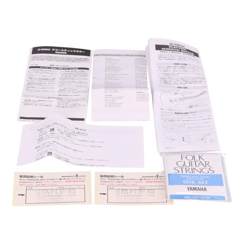 YAMAHA ヤマハ/エレアコギター/FJX730SC//CP0141115/Bランク/67