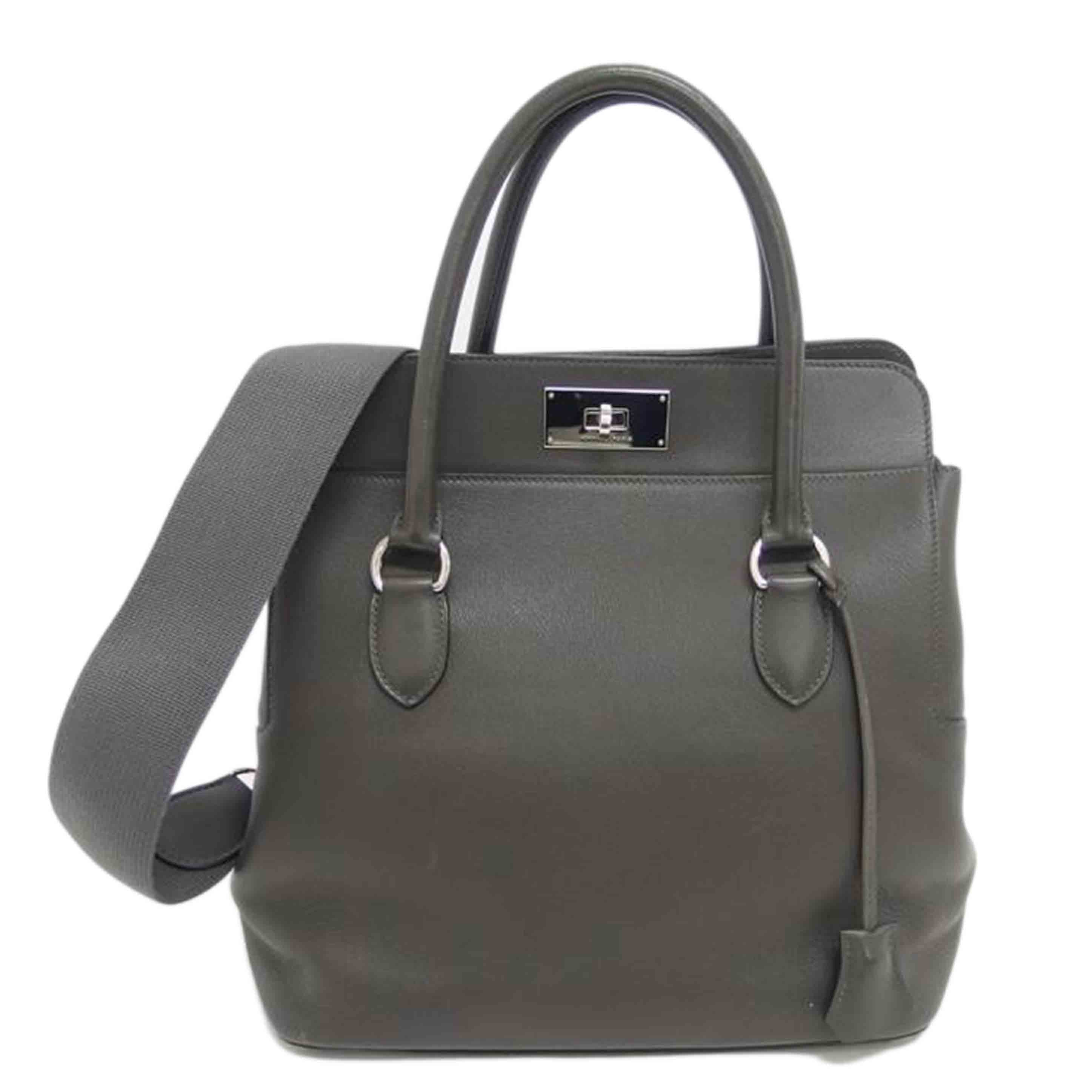 HERMES エルメス/ツールボックス26/スイフト/グレー系//□P *****/ABランク/04