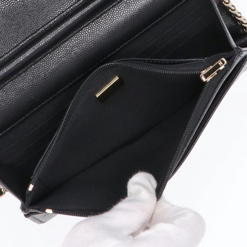 CHANEL シャネル/メディエマールコレクション/グレインドカーフスキンチェーンウォレット//P9L*****/Aランク/91