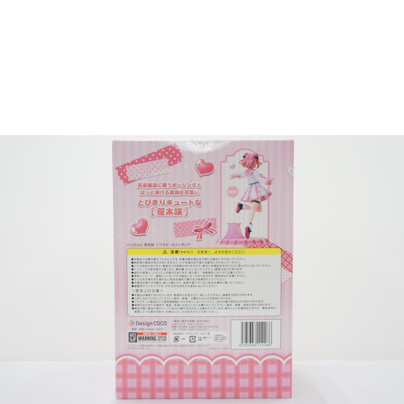 Design COCO デザインココ/【未開封】笹木咲 1/7 PVC製塗装済み完成品フィギュア 「にじさんじ」//Sランク/01