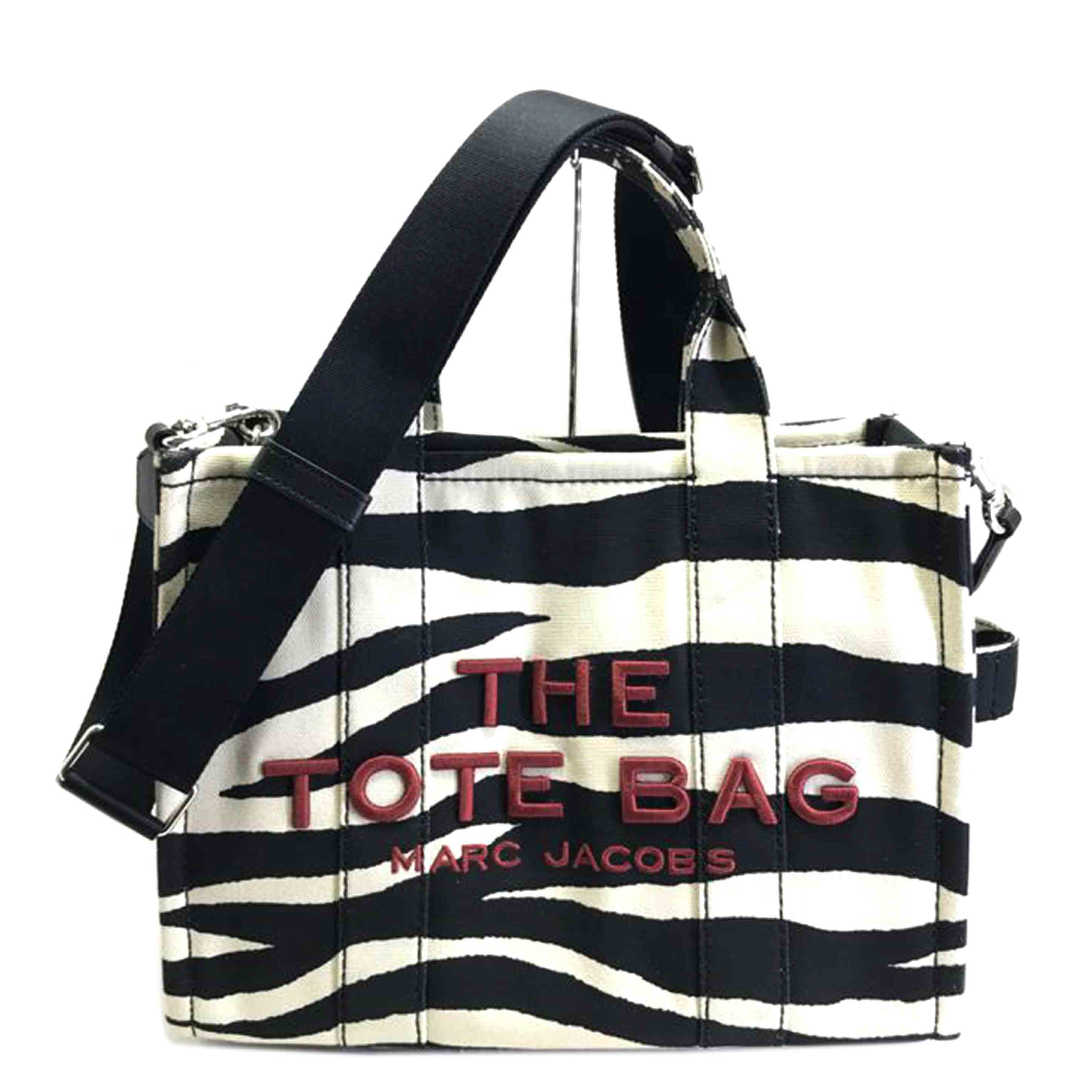 MARC JACOBS マークジェイコブズ/トートバッグ ホワイト×ブラック//ABランク/51