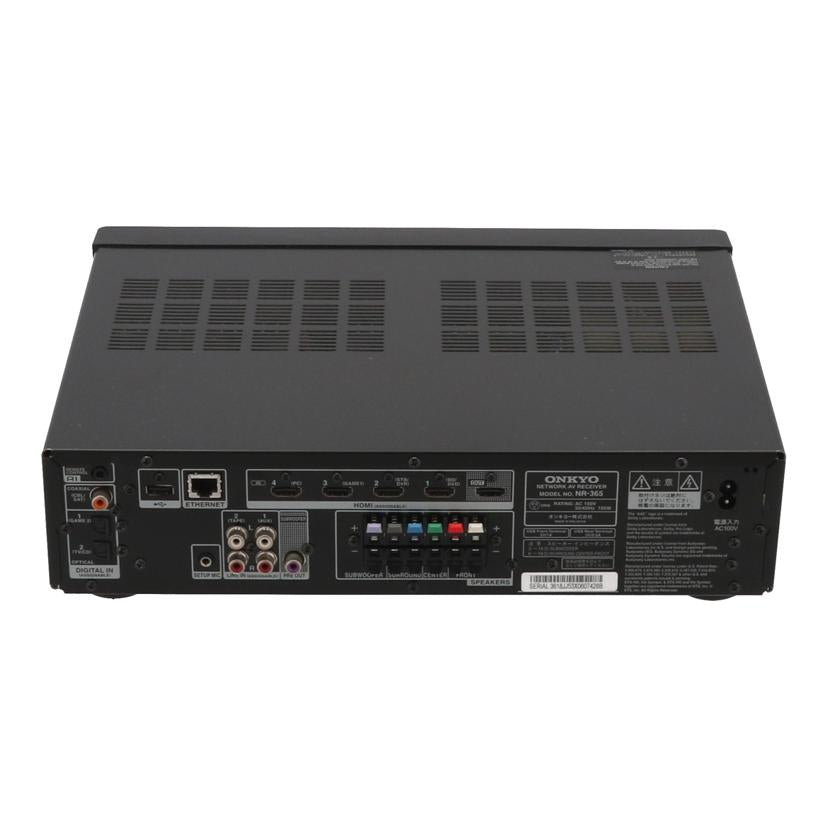 ONKYO オンキヨー /ネットワークAVレシーバー/NR-365//3618JJ53X0607428B/Bランク/69