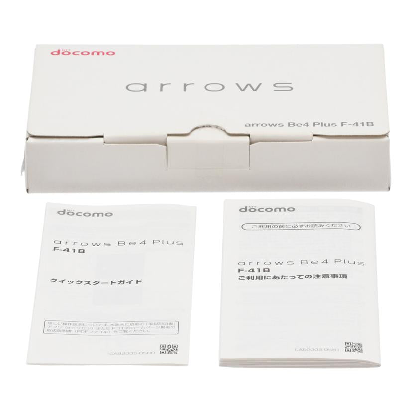 FUJITSU FCNT docomo 富士通 フジツウ /スマートフォン/arrows Be4 Plus 64GB/F-41B//98cd6/ABランク/62