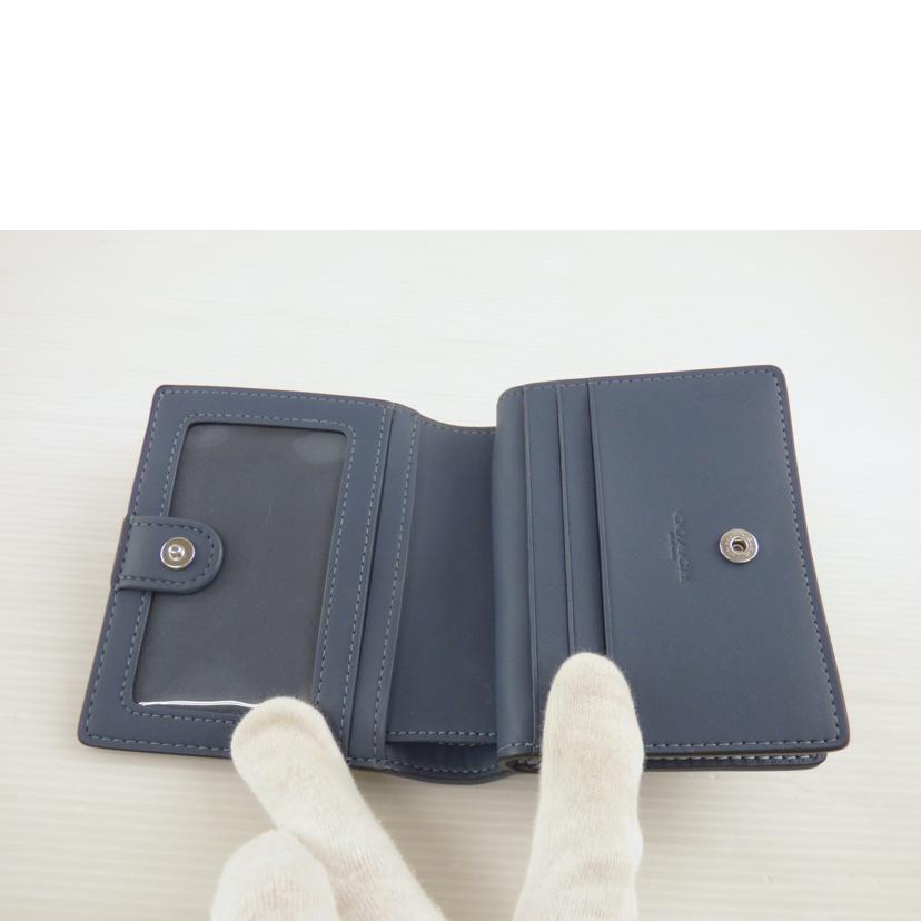 COACH コーチ/シグネチャーキャンバスレザー2つ折りコンパクト財布/CU401//F24**/ABランク/64