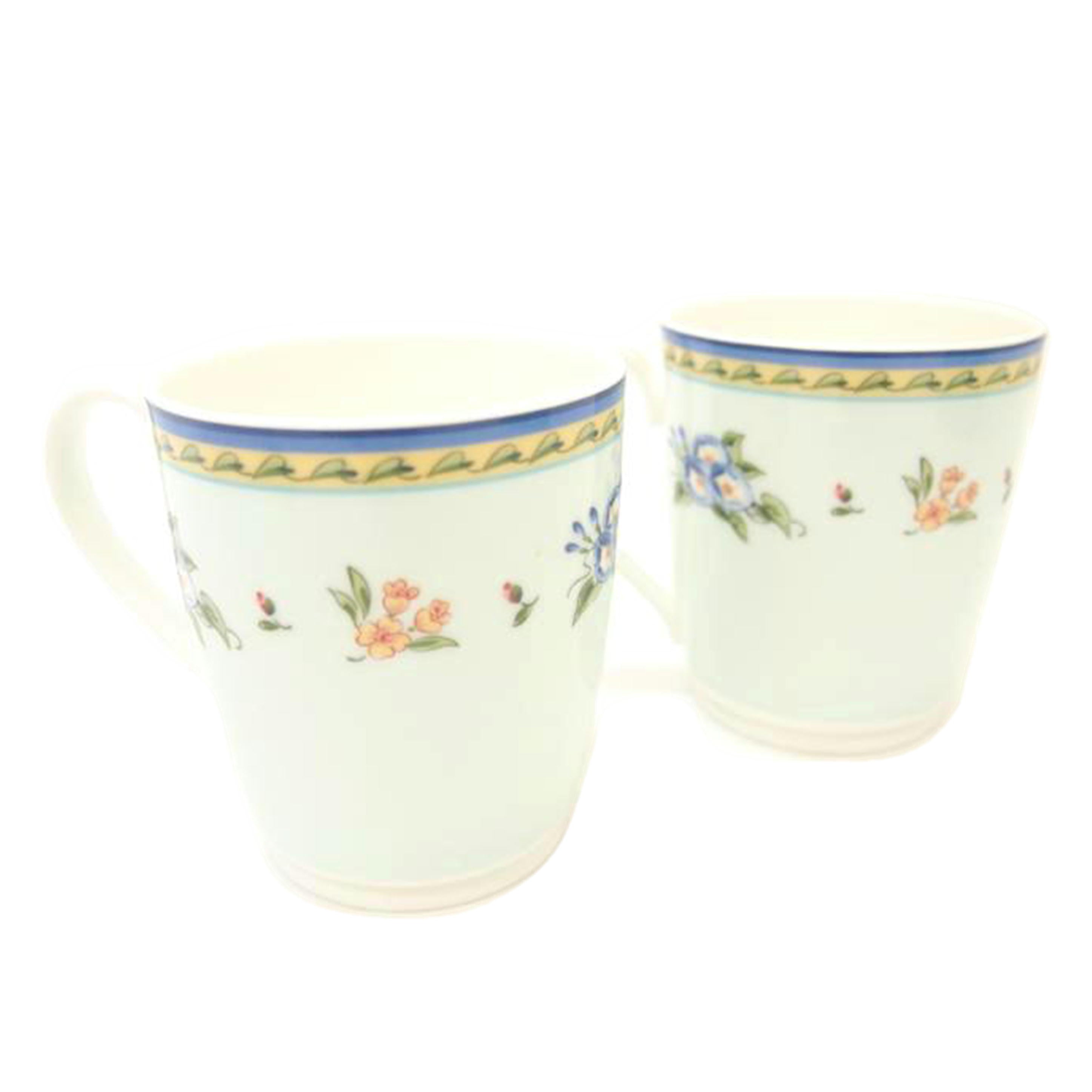 TIFFANY&Co. ティファニー/ペアマグカップ/MORNING GLORY//ABランク/88