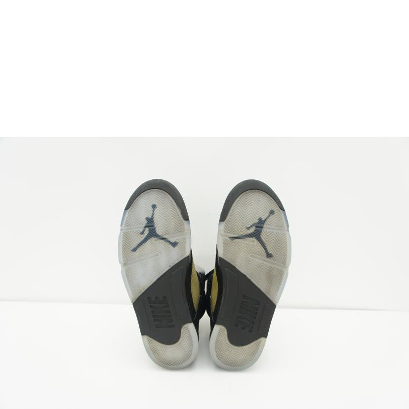 NIKE ナイキ/AIR JORDAN 5 RETRO BLACK METALLIC/845035-003//ABランク/41