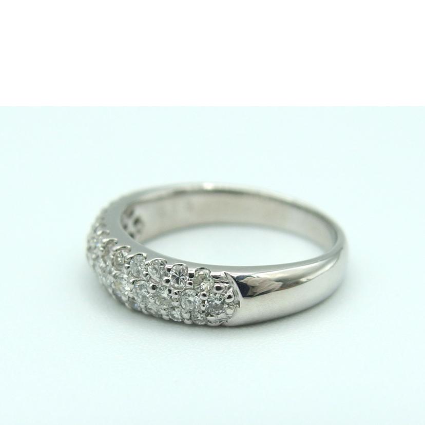K18WGダイヤリング0.50ct#9//Aランク/04