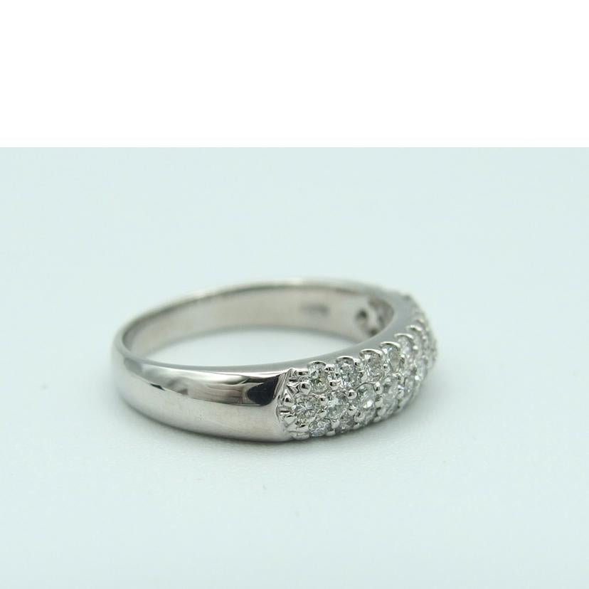 K18WGダイヤリング0.50ct#9//Aランク/04