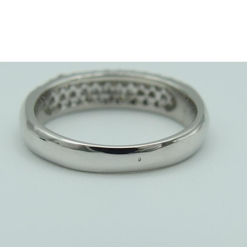 K18WGダイヤリング0.50ct#9//Aランク/04