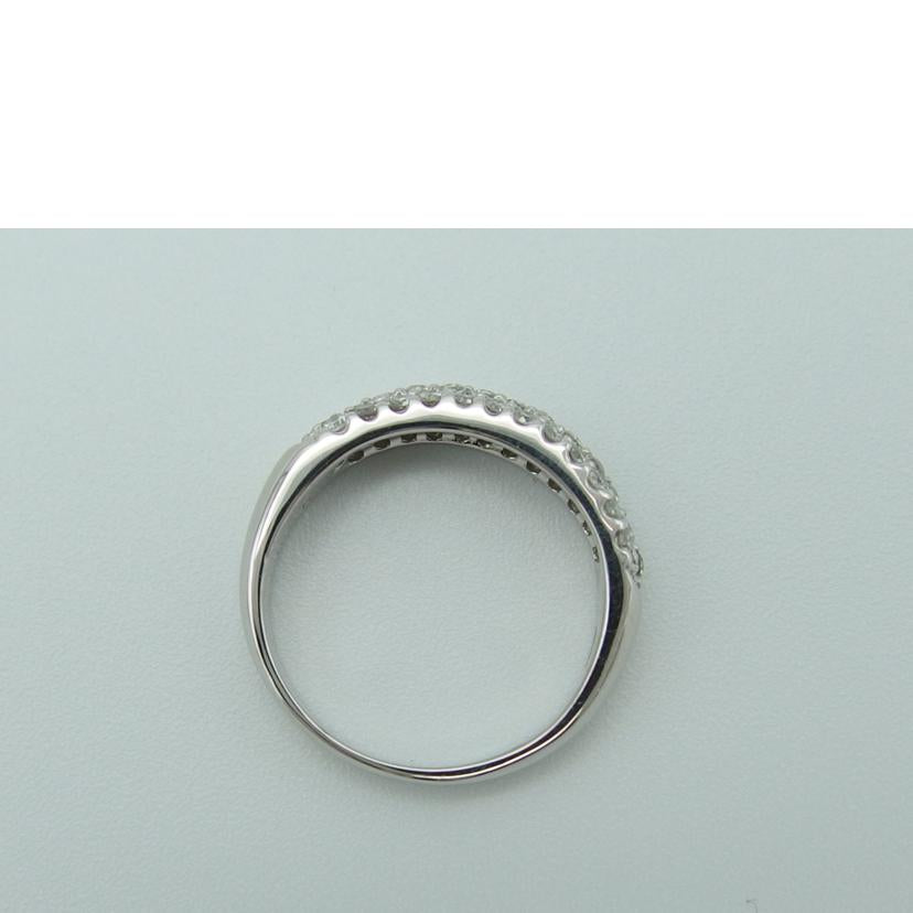 K18WGダイヤリング0.50ct#9//Aランク/04