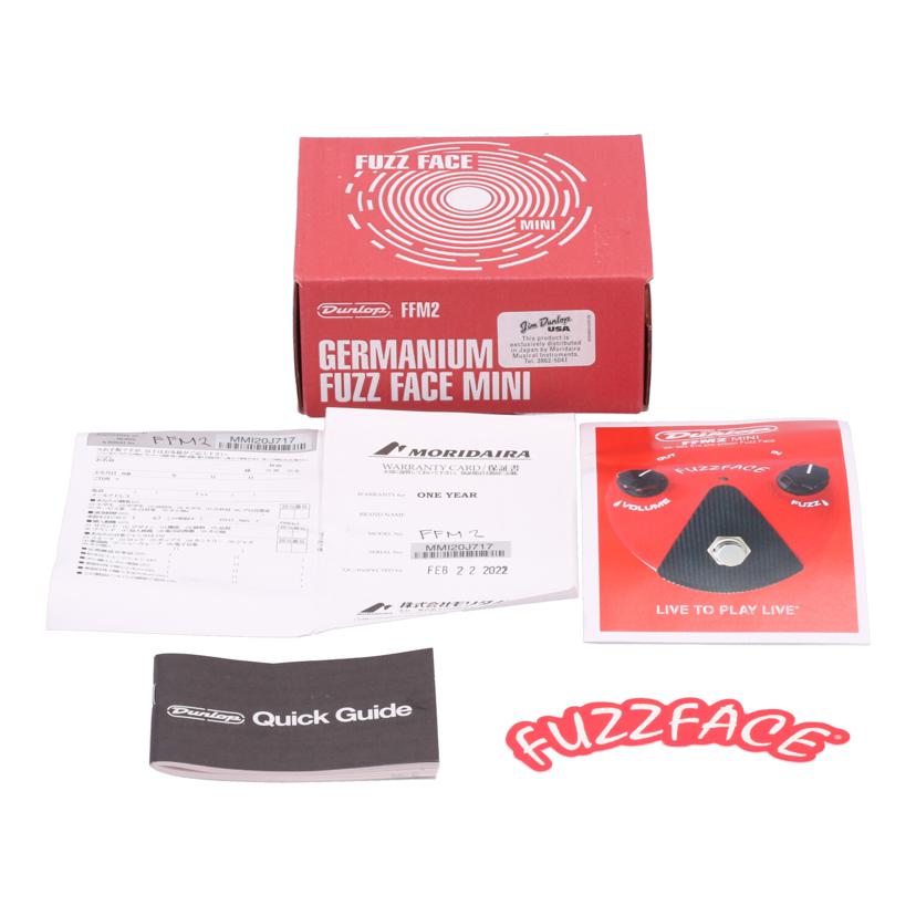 Jim Dunlop ジムダンロップ /エフェクター/FUZZ FACE mini/FFM2M//MMI20J717/ABランク/62