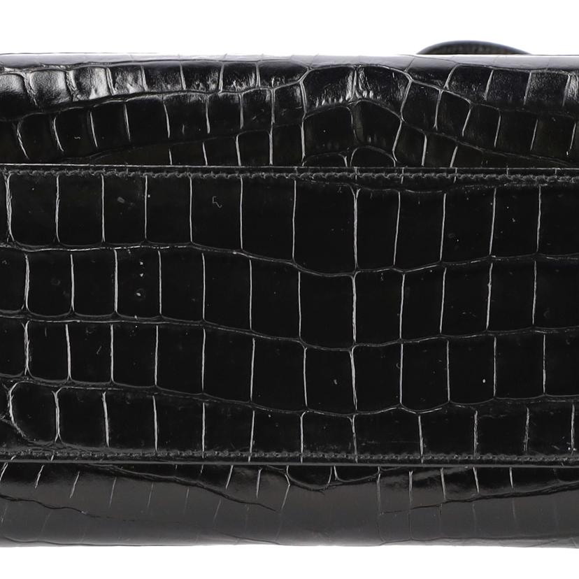 salvatore ferragamo フェラガモ/ショルダーバッグ/クロコ型押し/AB-21 7708//Bランク/06