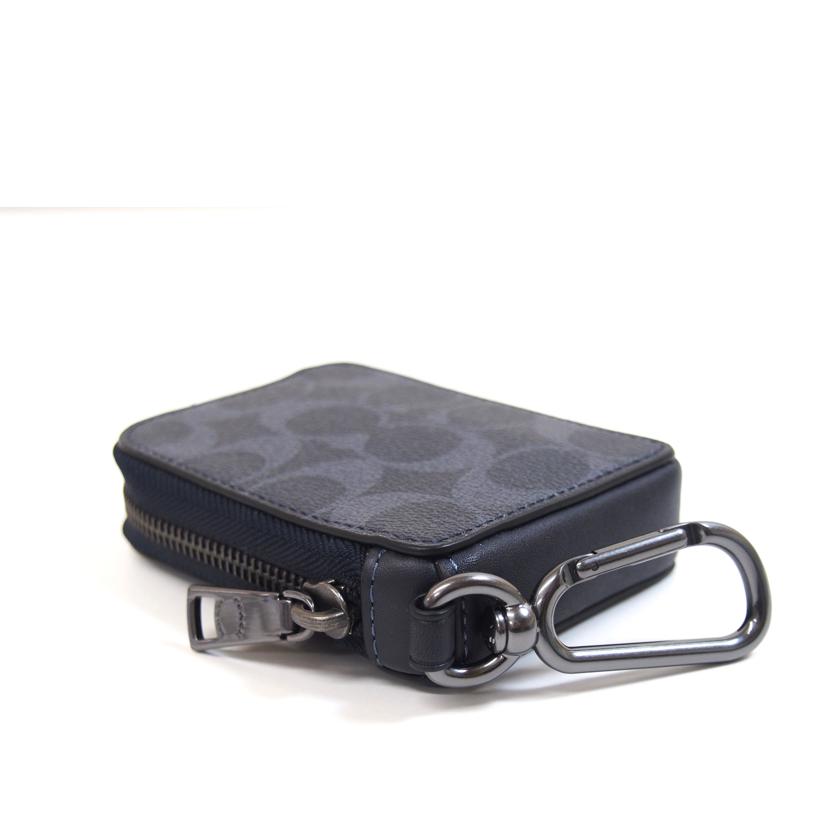 COACH コーチ/PVCシグネチャーLジップキーケース/CB927//E23**/Aランク/71
