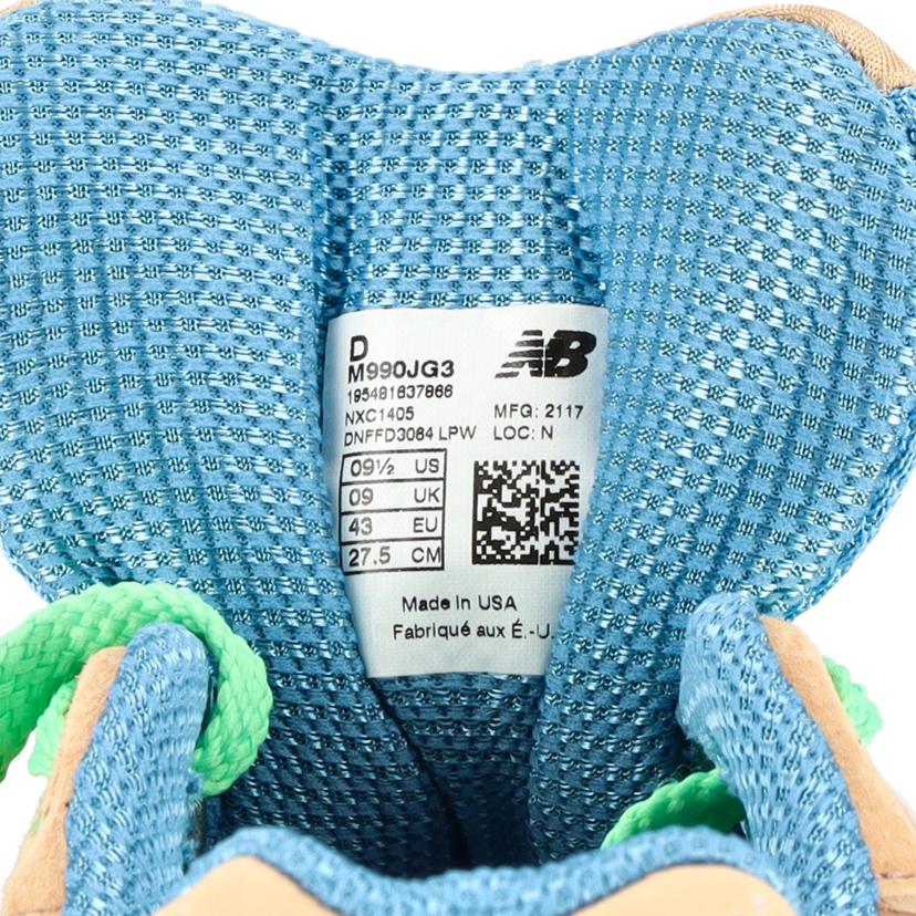 NB ニューバランス/JOE FRESH GOODS X990V3/M990JG3//27.5cm/Aランク/06