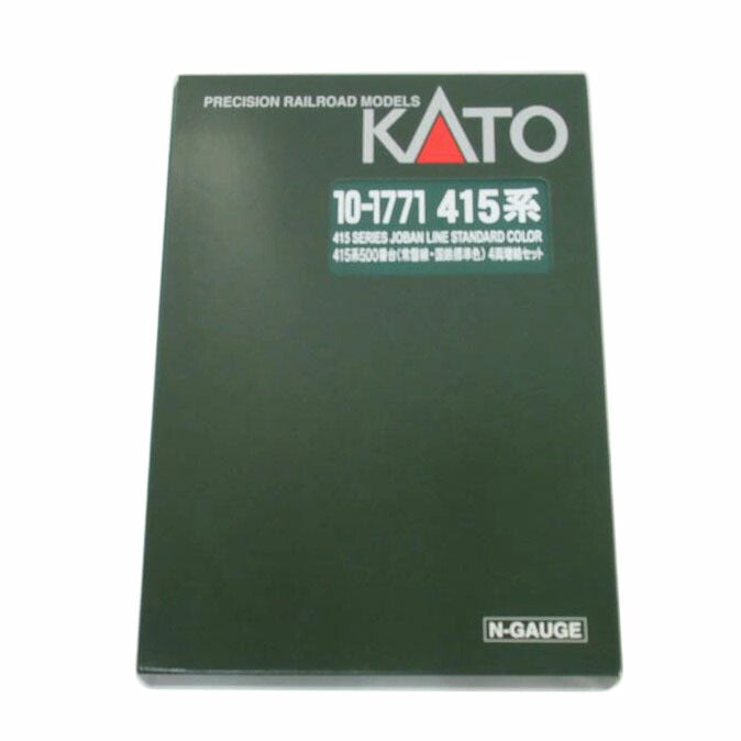 KATO/Nゲージ/KATO・415系500番台 常磐線 国鉄標準色 4両増結セット/10-1771//Aランク/63