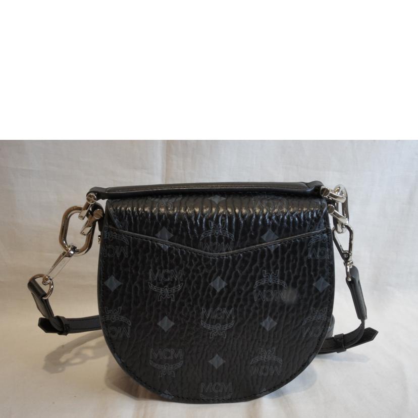 MCM エムシーエム/パトリシアロゴグラム2WAYブラック//ABランク/92