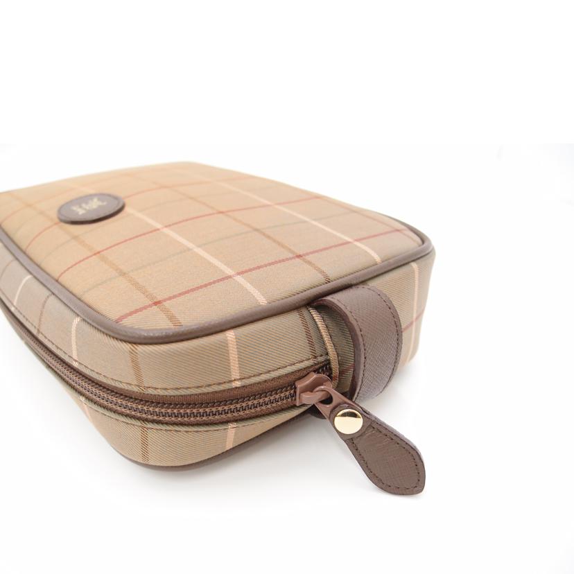 Burberrys バーバリーズ/バーバリーチェックセカンドバッグ/ブラウン//Aランク/69