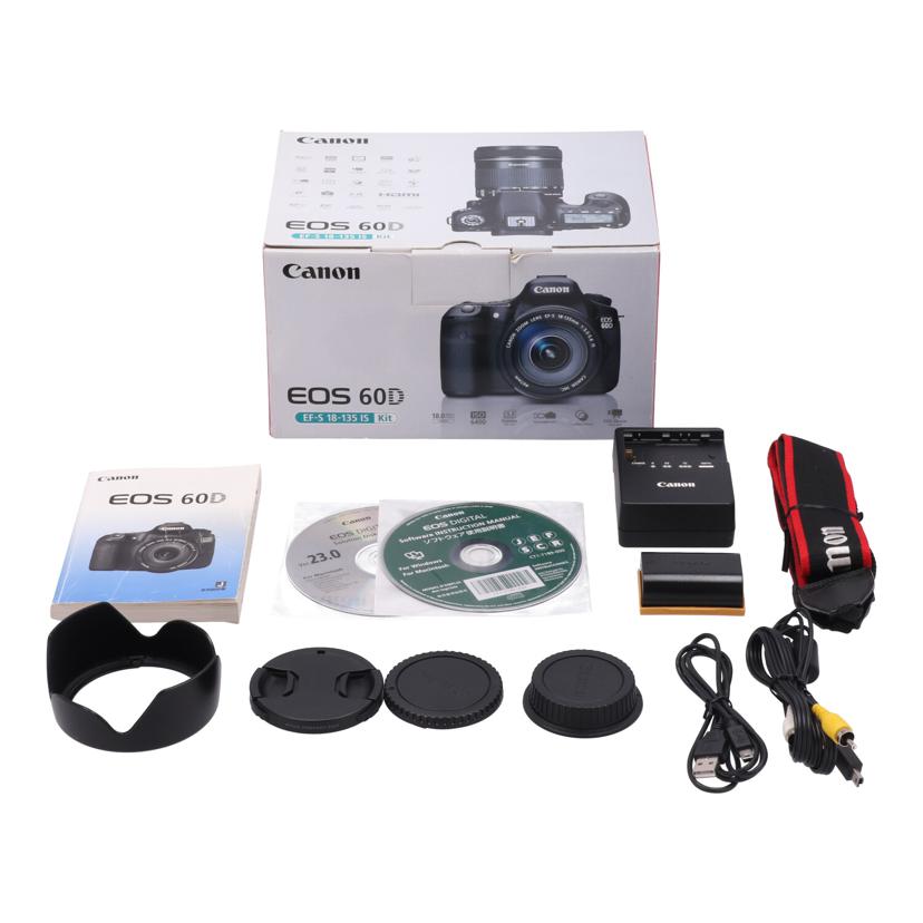 Canon キヤノン /デジタル一眼レンズキット/EOS 60D 18-135mm レンズキット//0510200385/Bランク/05