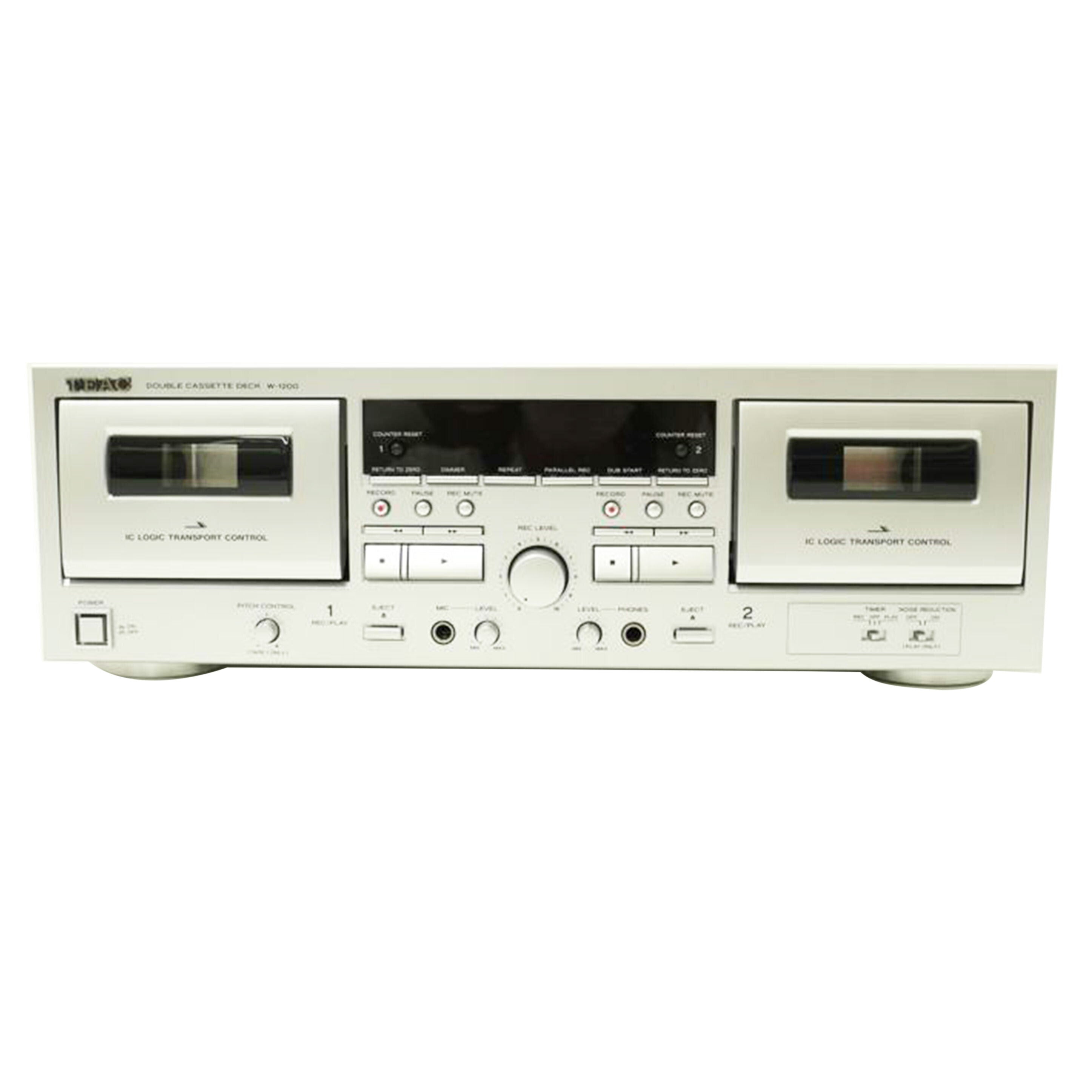 TEAC ティアック/ダブルカセットデッキ/W-1200//2260043/Aランク/69