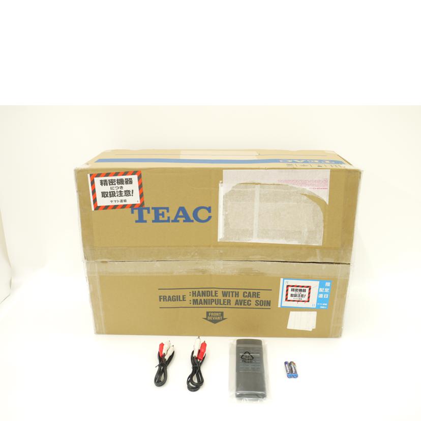 TEAC ティアック/ダブルカセットデッキ/W-1200//2260043/Aランク/69